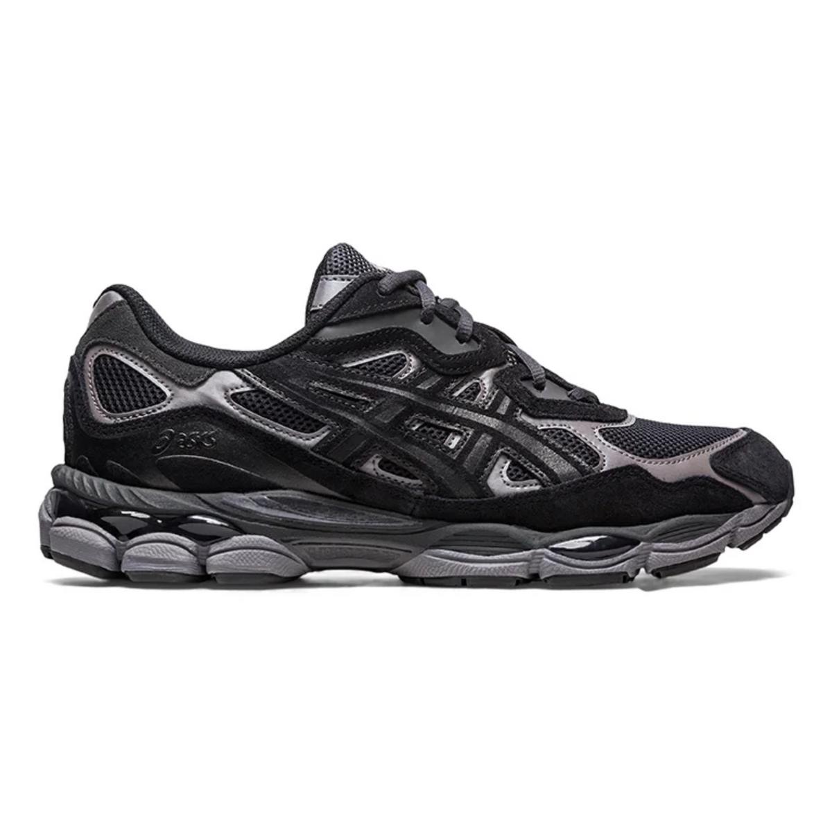Asics Gel Nyc Black Graphite Grey - Zwart