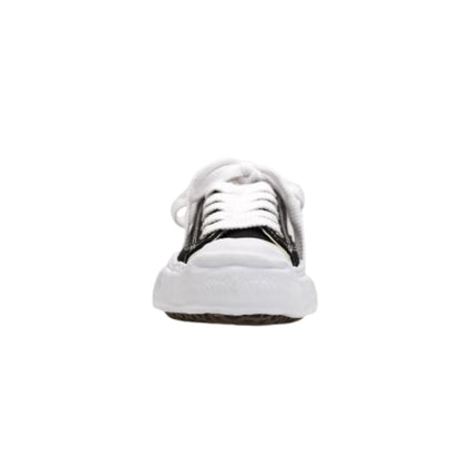 MAISON MIHARA YASUHIRO HANK OG SOLE CANVAS LOW BLACK