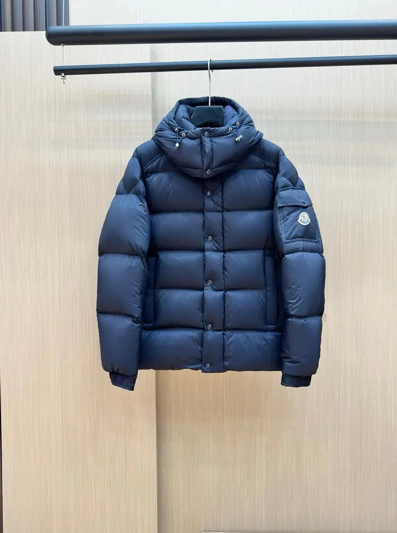 Moncler Vezere Down Jacket Navy Blue