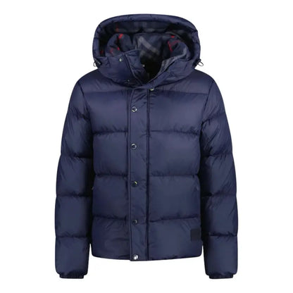 Burberry Halsby Puffer Down Jacket Navy Blue