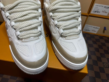 Louis Vuitton Skate Beige White