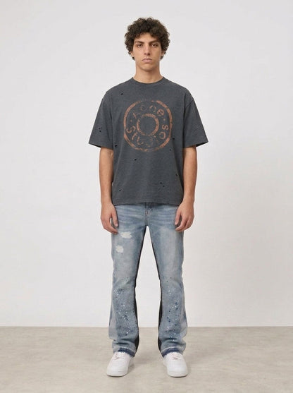 Acne Studios Distressed Logo T-Shirt