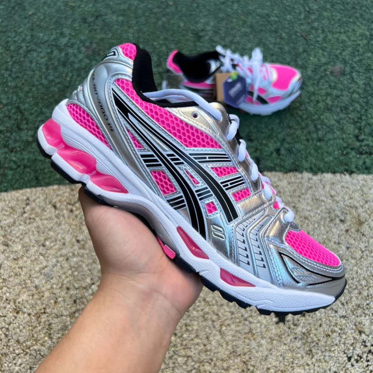 Asics Gel Kayano 14 Pink Glo - Roze