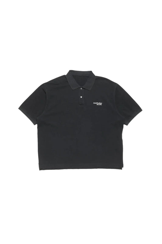 Acne Studios Washed Logo Polo