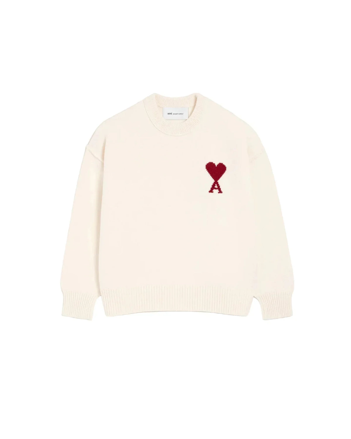 Ami Paris Heart Logo Sweater