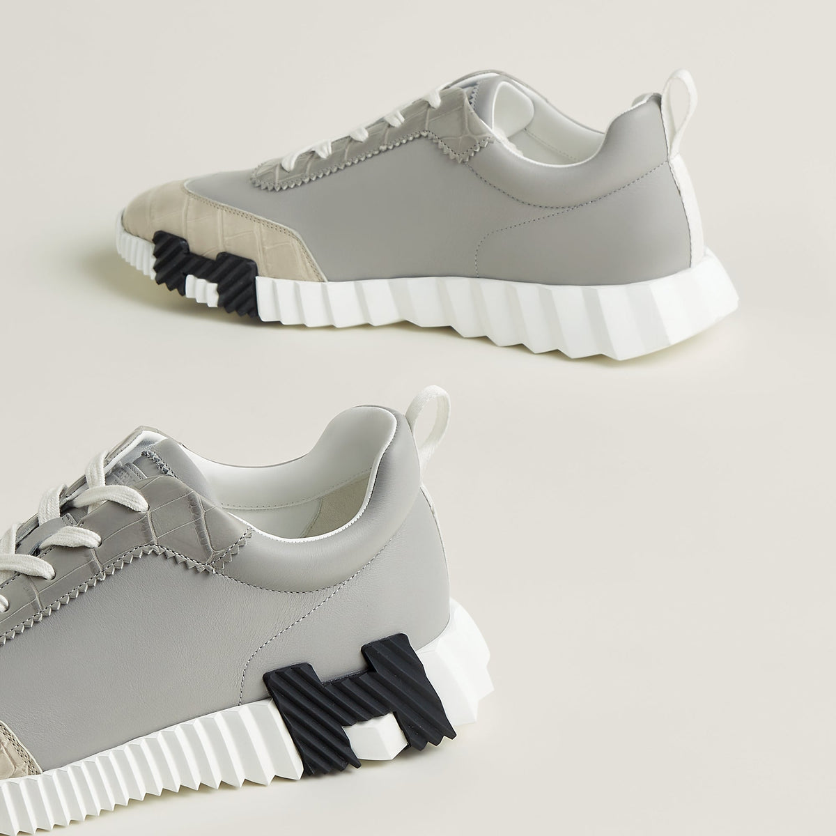 Hermes Bouncing Sneaker Crocodile