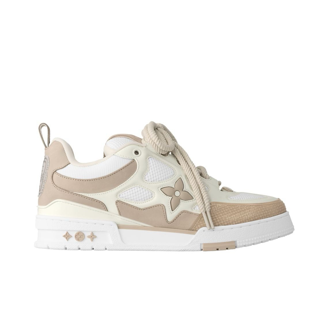 Louis Vuitton Skate Beige White