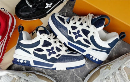 Louis Vuitton Skate Navy White