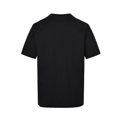 Celine Loose T-Shirt In Cotton Jersey Black