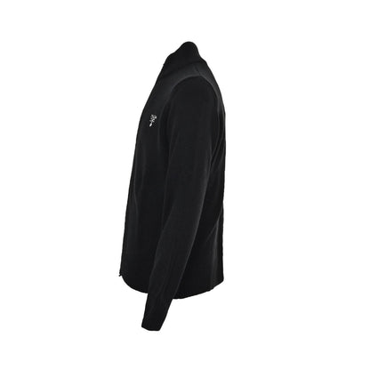 Prada Zip Up Cashmere Black