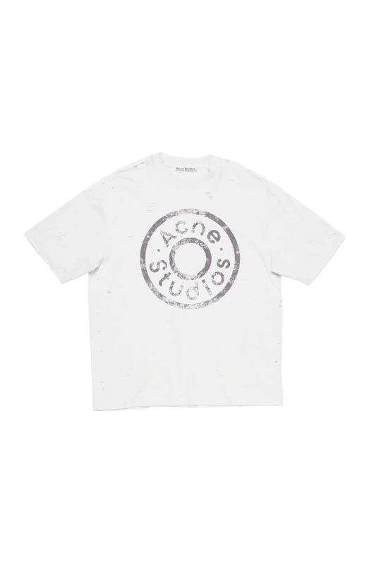 Acne Studios Distressed Logo T-Shirt